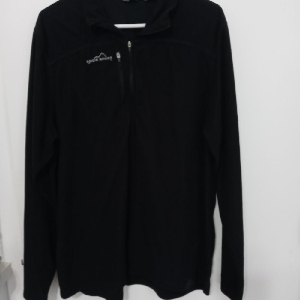 Eddie Bauer Long Sleeve Sheer 1/4 Zip Thermal Shirt/Jacket